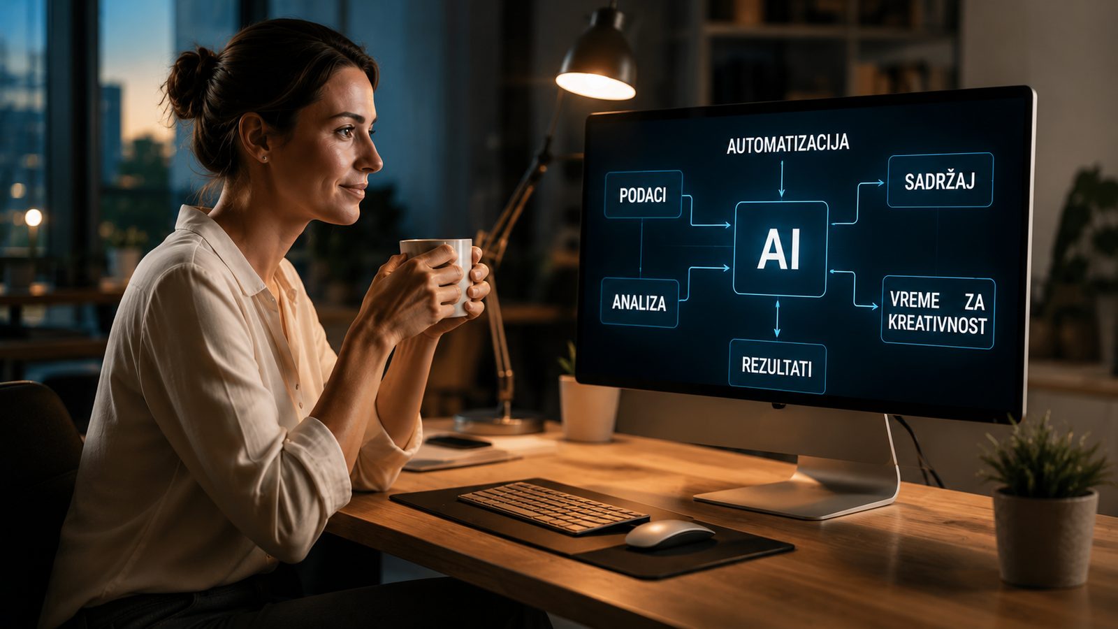 Osnivačica prati AI sistem koji povezuje podatke, analizu i automatizaciju sa sadržajem i vremenom za kreativnost
