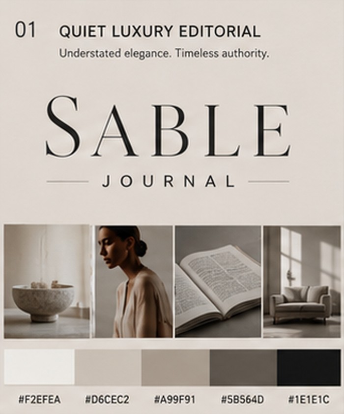 Quiet Luxury Editorial